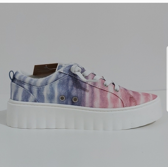 Roxy tie dye platform shoes - Picture 3 of 6